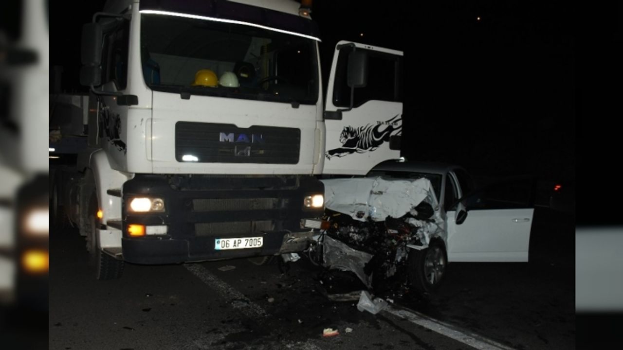İzmir de trafik kazası can aldı