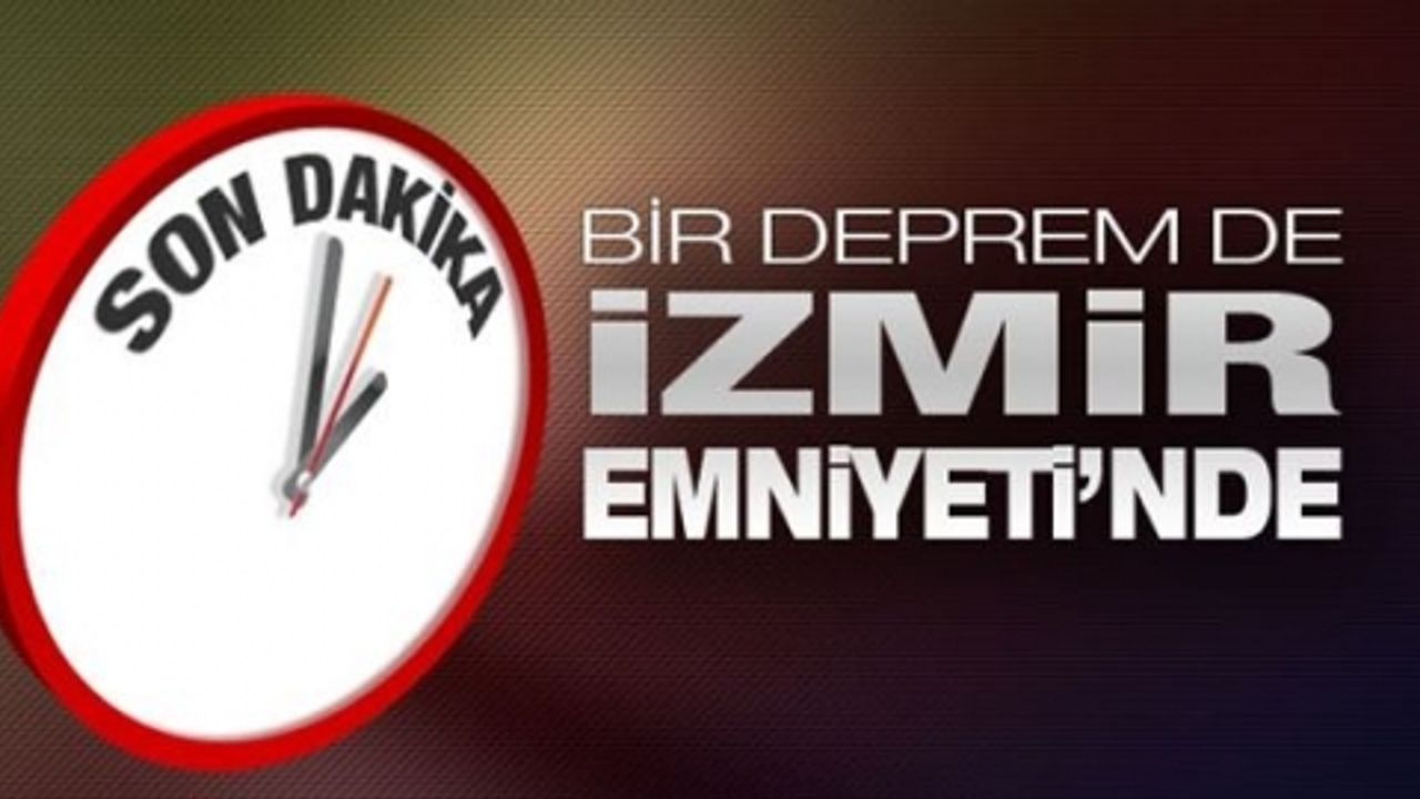 İzmir Emniyet de ilçe ve şube müdürünün yeri değiştirildi
