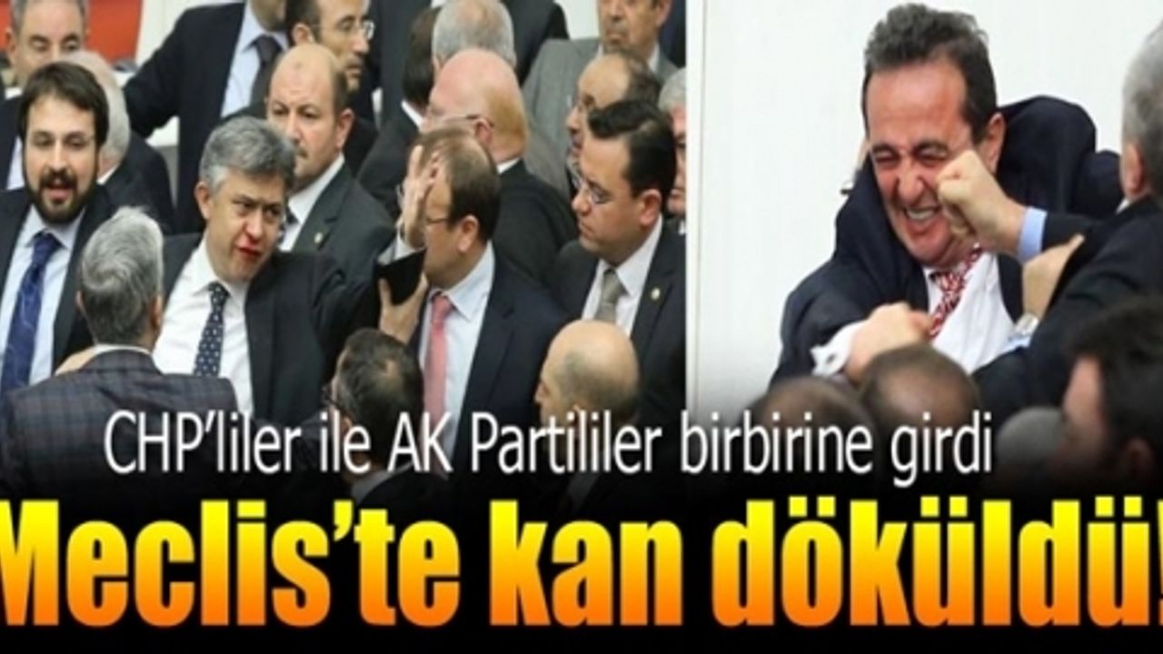 Meclisten Kan Donduran Görüntüler