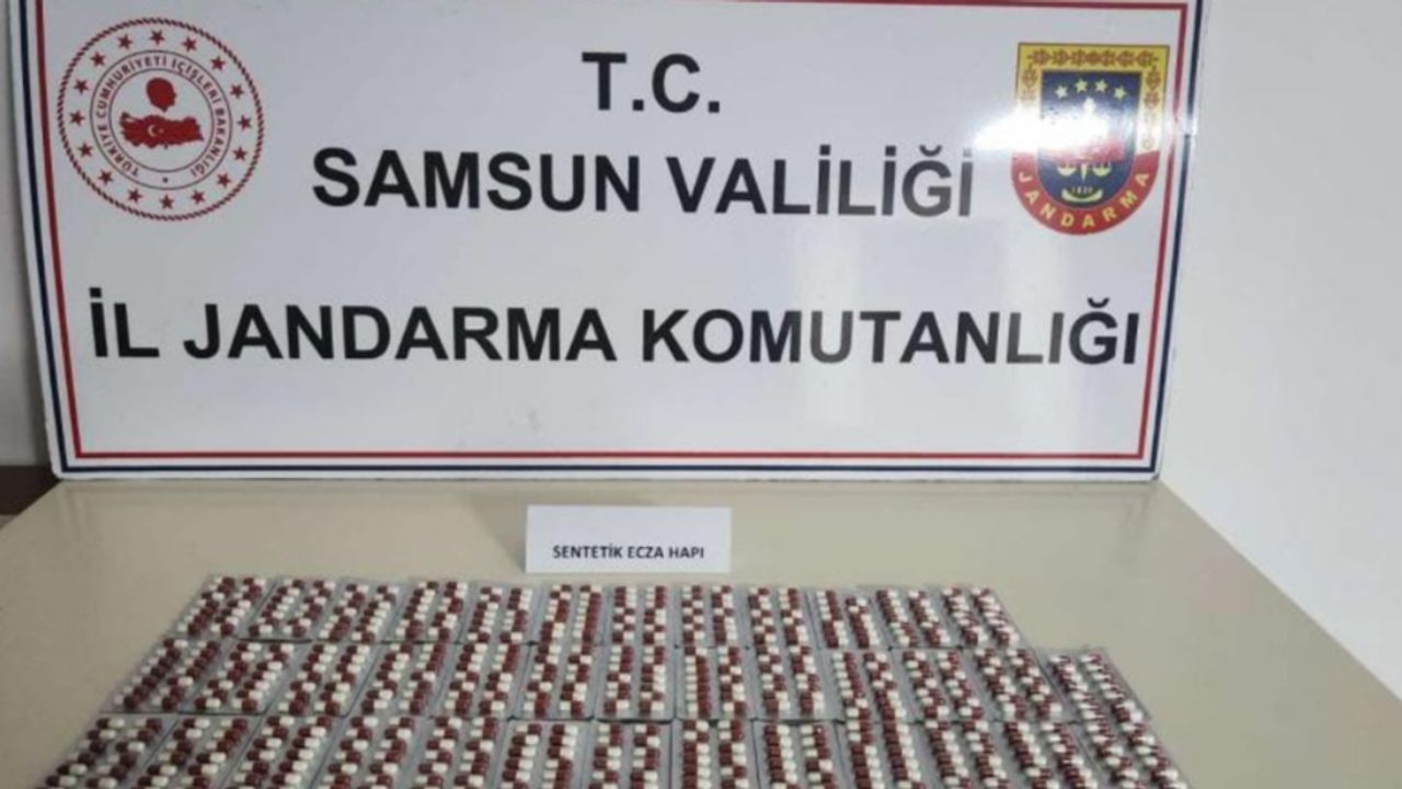 Samsun'da Yasadışı İlaç Operasyonu!