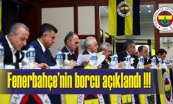 Fenerbahçe'nin Borcu Dudak Uçuklattı