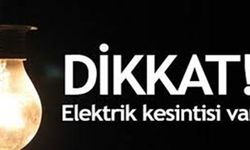 İzmir'de Elektrik Kesintileri