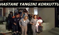İzmir'de Hastanede Çıkan Yangın Korkuttu