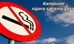 Sigara satışına yasak