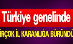 Türkiye Genelinde Büyük Elektrik Kesintisi Yaşanıyor