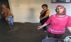 Adana'da evleri su bastı