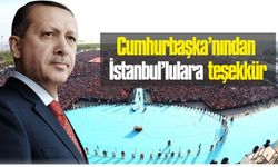 Cunhurbaşkanı İstanbul'lulara Teşekkür Etti