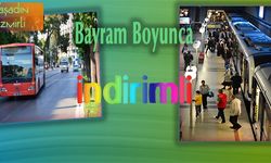 İzmir'de Toplu Ulaşımda Bayram Müjdesi
