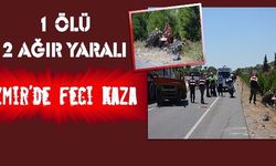 Kamyona Çarpan Traktör Parçalara Ayrıldı: 1 Ölü, 2 Ağır Yaralı