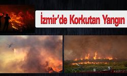 İzmir Buca'da Büyük Yangın