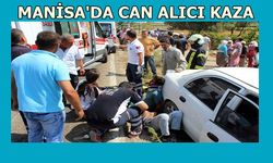 Manisa’da trafik kazası: 1 ölü, 1’i ağır 3 yaralı