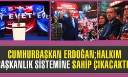Erdoğan; Milletim Sistemi Sahiplenecektir