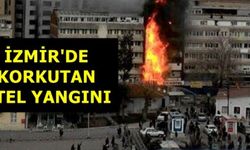 İzmir'de Otel Yangını