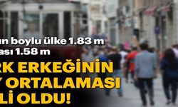 Türkiyenin Boy Ortalaması 1.74 Metre