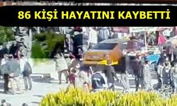 Ankara'da patlama... 86 kişi öldü