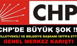 CHP'de Şok İstifalar !!!