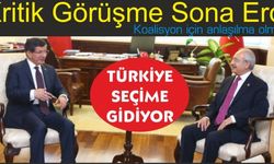 Davutoğlu Kılıçdaroğlu Görüşmesi Sona Erdi