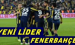 Fenerbahçe Liderliğe Uçtu