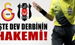 Galatasaray-Beşiktaş derbisi Cüneyt Çakır'ın