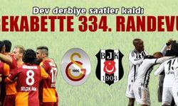 Galatasaray-Beşiktaş derbisinde 334. randevu