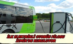 İlk Elektrikli Otobüs Filosu İzmir'de