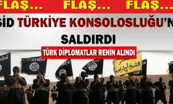 IŞİD Türk Konsolosluğu’na girdi rehineler var 