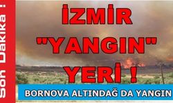 İzmir Altındağ da yangın 