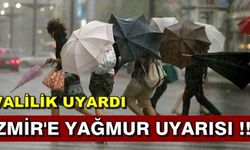 İzmir için fırtına ve yağış uyarısı 
