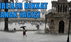 İzmir için yağış uyarısı 