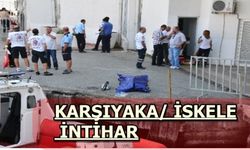 İzmir Karşıyaka İskelede İntihar 