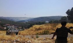 İzmir'de Askeri Bölgede Yangın 