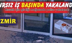 İzmir'de Hırsıza Suç Üstü