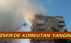 İzmir'de Korkutan Yangın