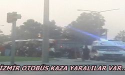 İzmirde otobüs kazası 