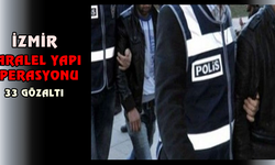 İzmir'de “Paralel Yapı“ Operasyonu: 33 Gözaltı 