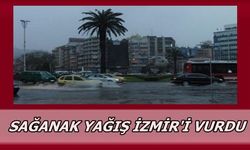 İzmir'de Sağnak Yağış 