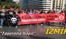 İzmir’de “taşerona Hayır” Eylemi