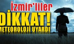 İzmir'de Yağış Uyarısı