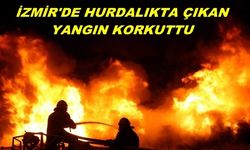 İzmir'de Yangın Faciaya Ramak Kala Önlendi
