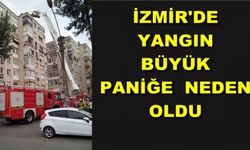İzmir'de Yangın Korkuttu