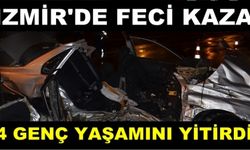 İzmir'i Yasa Boğan Kaza  4 Ölü