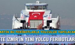 İzmir'in Yolcu Gemisi 'Çakabey' Körfez Sularında