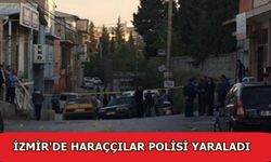 Karabağlar da haraççılar polisi yaraladı 