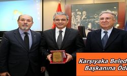 Karşıyaka Belediye Başkanına Ödül 