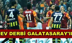 Olaylı Derbi Galatasaray'ın