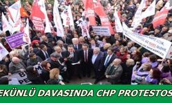 Pekünlü Davasında CHP Protestosu