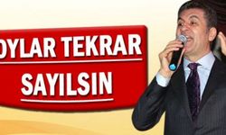 Sarıgül: İstanbul’da oylar tekrar sayılsın