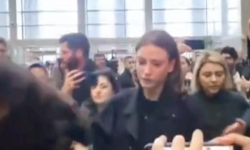 Serenay Sarıkaya ifade vermek üzere adliyeye geldi