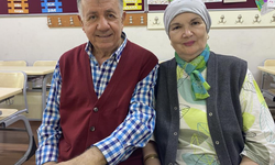 Almanya'daki torunu için 71 yaşında dil öğreniyor