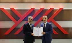 Ege Üniversitesi Rektörü Prof. Dr. Musa Alcı mazbatasını aldı